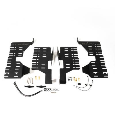 Universal Behind The Grill With Center Support For Dual 10 Inch Bars and S2 Mount Set Of 2 SDHQ Offroad