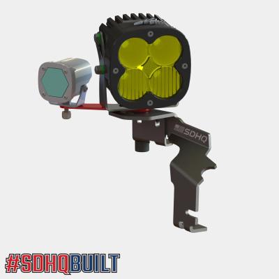 SDHQ Built A Pillar Add A Light Mount Kit Adding XLS SDHQ Offroad