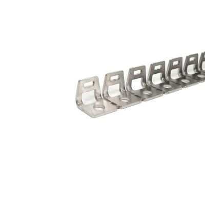 1/4 Inch Hole, Bolt on Stainless Zip Tie Tab 10 Pack SDHQ Offroad