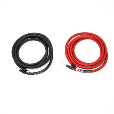 8.5' 2 Awg Winch Power Cables For Hybrid Vehicles Connect Winch Power Solutions Kit SDHQ Offroad