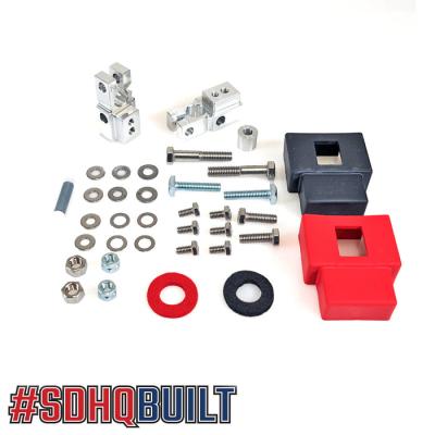 07-17 Jeep JK/JKU Complete Billet Battery Terminal Kit SDHQ Offroad