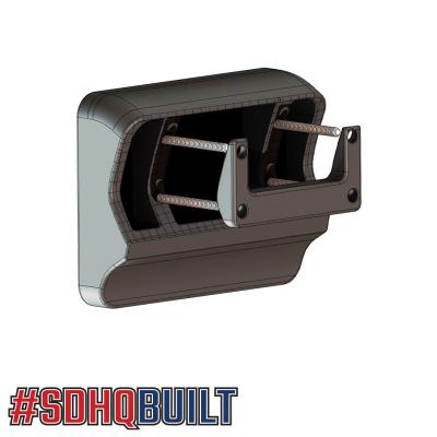 17-Present Ford Superduty RCR12 Flow Through Center Console Mount SDHQ Offroad
