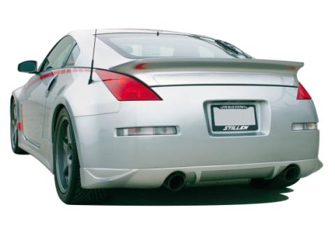 350Z Z33 4pc Body Kit Series 2 Skirts w/ Series 2 Front Fascia Unpainted For 03-08 Nissan 350Z Z33 Stillen