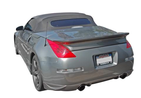350Z Z33 Convertible Rear Wing Type 1 Unpainted For 04-09 Nissan 350Z Z33 Stillen