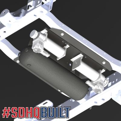 17-Present Ford Superduty Under Bed Spare Tire Location Compressor Mount SDHQ Offroad