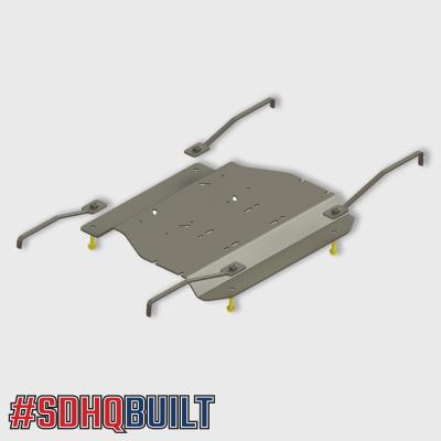 17-Present Ford Superduty Under Bed Spare Tire Location Compressor Mount SDHQ Offroad