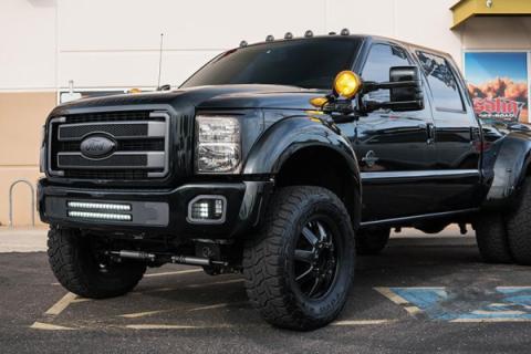 11-16 Superduty A Pillar Mounts SDHQ Offroad