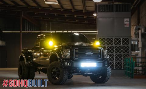 11-16 Superduty A Pillar Mounts SDHQ Offroad