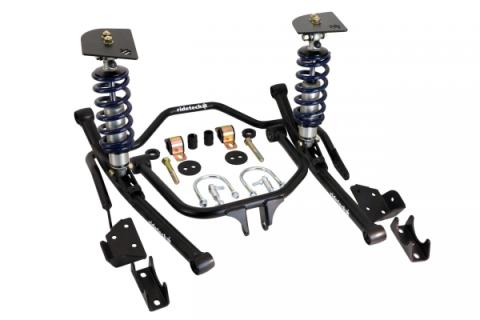 TQ Coil-Over System For 1958 Impala TQ Front And Rear Coil-Overs Front Upper And Lower Strongarms Rear Upper And Lower Strongarms And Front And Rear Sway Bars Ridetech