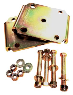 1 Inch Lowering Kit For Streetgrip On A 1967-1969 F-Body W/ A Mono-Leaf Axle Lowering Plate Hardware And Front Coil Spring Cut Template Ridetech