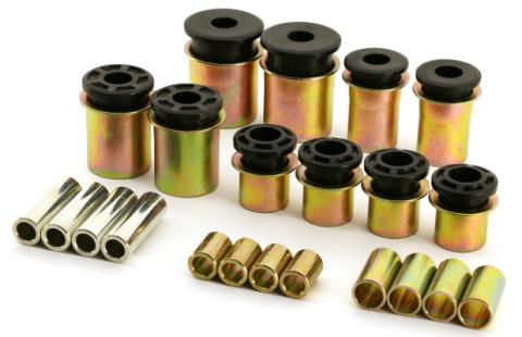 Delrin Control Arm Bushings For 1970-1981 Camaro and Firebird Bushings Shells And Sleeves For Direct Replacement Of Rubber Bushings In The Factory Front Upper And Lower Control Arms Ridetech