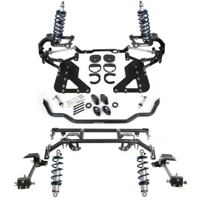 1962-1967 Chevy II Nova Complete Coil-Over Suspension System Hub Spindle Ridetech