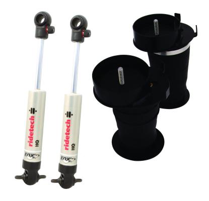 Rear Coolride Kit For 1978-1988 Gm G-Body Air Springs Brackets HQ Shocks And Hardware Ridetech