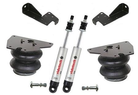 Front Coolride Kit For 1963-1972 C10 For Use W/ Ridetech Lower Arms Air Springs Brackets HQ Shocks Bolt On Shock Mounts And Hardware Ridetech
