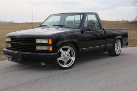 TQ Coil-Over System For 1988-1998 C1500 2WD Light Duty Front And Rear HQ Coil-Over Upper And Lower Strongarms Rear Wishbone System Light Duty 2 Inch Drop Spindles And Front Sway Bar Ridetech