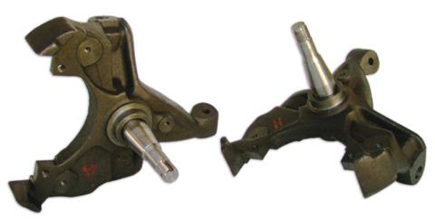 2 Inch Drop Spindles For 1988-1998 C1500 W/ Hd Brakes 1 1/4 Inch Thick RotorsSold As Pair Ridetech