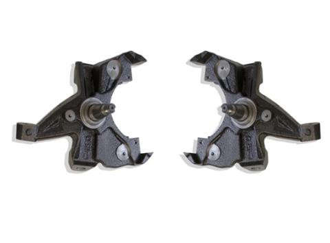 2 Inch Drop Spindles For 1988-1998 C1500 W/ Ld Brakes 1 Inch Thick RotorsSold As Pair Ridetech