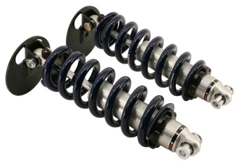 Front HQ Coil-Overs For 1999-2006 Silverado / Sierra 2WD 2007 Classic For Use W/ Ridetech Lower Arms Pair Of Rebound Adjustable Shock s Springs Spring Mounts And Delrin Spring Washers Ridetech