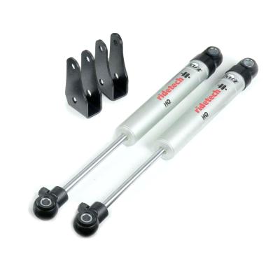 Rear HQ Shock Kit For 1999-2006 Silverado / Sierra 2WD For Use W/ 5 Inch Drop Pair Of 6.65 Inch Stroke Rebound Adjustable Shock s And Mounting Brackets These Shocks Are 13.15 Inch X 20.7 Inch W/ A 16.5 -17.5 Inch Ride Height Ridetech