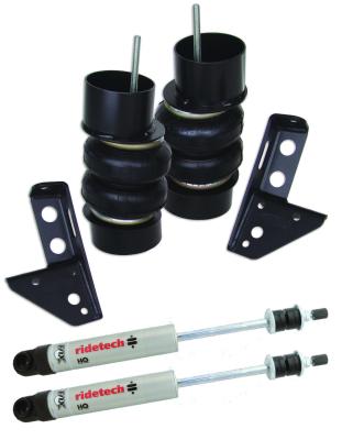 Front Coolride Kit For 1982-2003 S10 2WD For Use W/ Ridetech Lower Arms Air Springs Brackets HQ Shocks Bolt On Shock Mounts And Hardware Ridetech