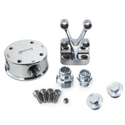 304 Stainless Steel Remote Oil Filter Mount