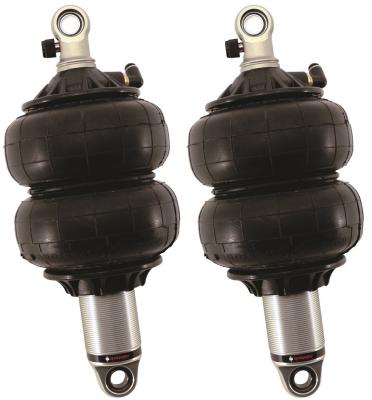 Front HQ Shockwaves For 2000-2006 Tahoe Suburban Yukon Avalanche 2WD Pair Of Rebound Adjustable Shock waves W/ 1/4 Inch Airline Fittings Ridetech