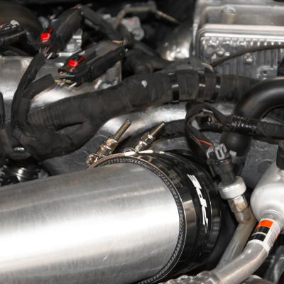 2017-2019 GM 6.6L Duramax Turbo Inlet Upgrade Kit Black