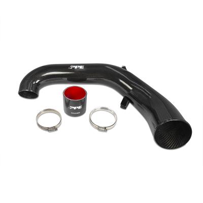2020-2023 GM 1500 3.0L Zilla Carbon Fiber Intake Tube Twill Weaved Carbon PPE Power