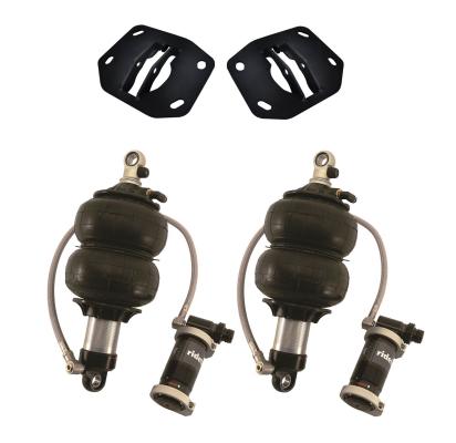 Rear TQ Shockwaves For 2010-2015 Camaro Pair Of Triple Adjustable Shock waves W/ 1/4 Inch Airline Fittings Ridetech