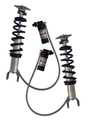 Rear TQ Coil-Overs For 1997-2013 Corvette Pair Of Triple Adjustable Shocks Springs Spring Mounts And Delrin Spring Washers Ridetech