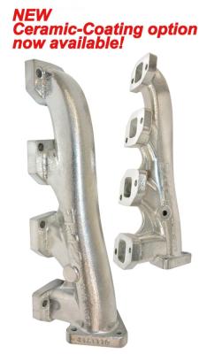 GM 6.6L Duramax High-Flow Exhaust Manifolds and Up-Pipes Kits 2001-2004