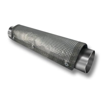 Exhaust Wrap 1 Foot x 6 Inch Stainless Steel Pipe Shield Thermo Tec