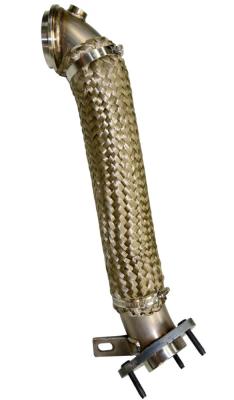 Down Pipe Three-Inch 304 Stainless Steel 2015-2016 GM 6.6L Duramax LML - 3 Stud Flange PPE