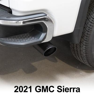 2020+ GM 6.6L Duramax 304 Stainless Steel Four Inch Performance Exhaust Upgrade Black