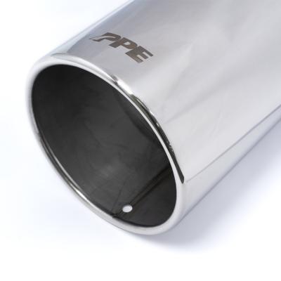 Exhaust Tip Stainless GM 15-19 PPE Diesel Silver Polished
