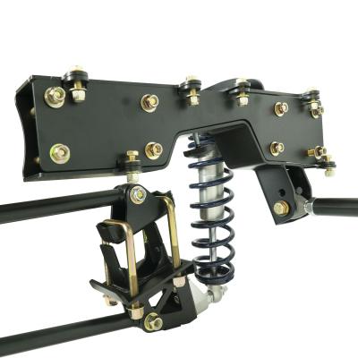 HQ Coil-Over System For 2014-2018 Silverado / Sierra 1500 2WD 2019 Legacy and Limited W/ OE Stamped Steel Or Aluminum Control Arms Drop Spindles Front And Rear HQ Series Coil-Overs Front Upper Strongarms And Rear 4-Link Ridetech