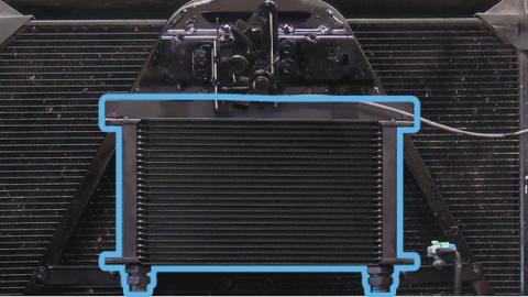 2003-2005 GM 6.6L DURAMAX PERFORMANCE TRANSMISSION COOLER PURPLE CLIPS