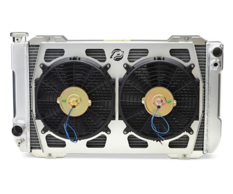 123 Series Radiator System Universal Ford 26 Inch Core Bracket w/ Fans Manual Transmission Proform