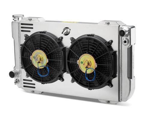 123 Series Radiator System Universal Ford 26 Inch Core Shroud and Dual Fans Manual Transmission Proform