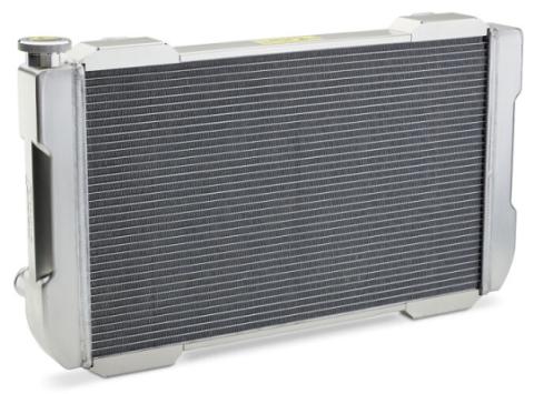 123 Series Radiator System Universal GM 26 Inch Core Bracket and Dual Fans Manual Transmission Proform