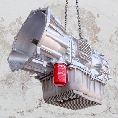 2001-2019 GM 6.6L DURAMAX W/ ALLISON 1000-2000-2400 SERIES TRANSMISSION HEAVY-DUTY DEEP ALUMINUM TRANSMISSION PAN Black