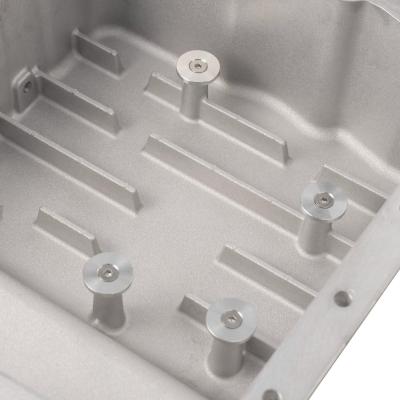 700R4 4L60 4L60E 4L65 4L70E 4L75E Deep Transmission Pan 1982 and Later GM - Raw Pacific Performance Engineering