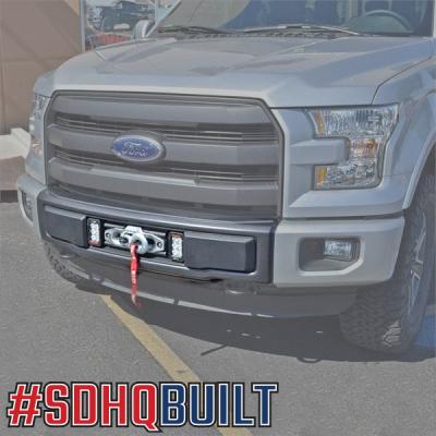 15-17 F150 Hidden Winch Mount - Non-Ecoboost Only SDHQ Offroad