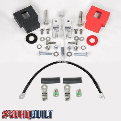 09-14 Ford F-150 SDHQ Built Billet Battery Terminal Kit SDHQ Offroad