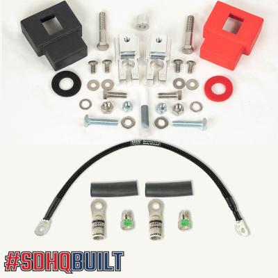 09-14 Ford F-150 SDHQ Built Billet Battery Terminal Kit SDHQ Offroad
