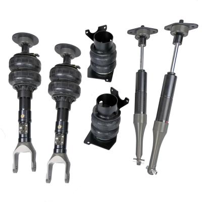 Air Suspension System For 2005-2023 Charger Challenger 300C And Magnum HQ Front Shockwave Rear Coolride And HQ Rear Shocks Ridetech