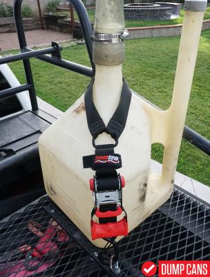 Dump Can Tie-Down SpeedStrap