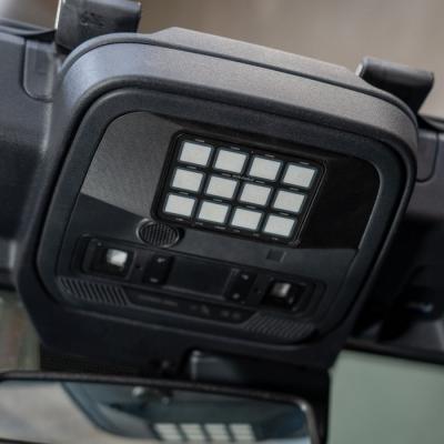 21-24 Ford Bronco Overhead Switch Pros Rcr12 Keypad Mount SDHQ Offroad