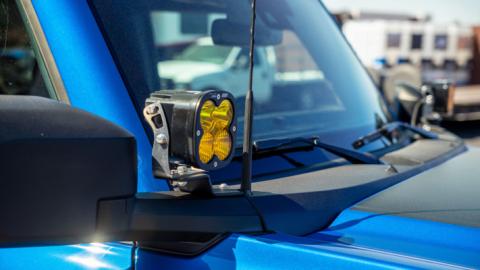 21-Present Bronco A Pillar Light Mounts SDHQ Offroad