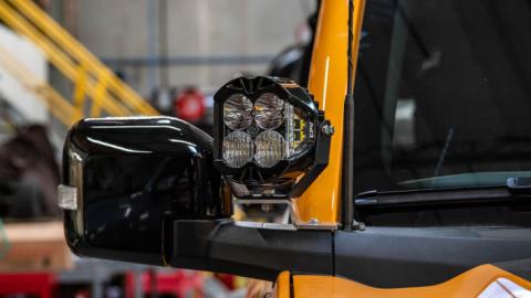 21-Present Bronco A Pillar Light Mounts SDHQ Offroad